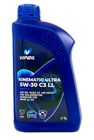 Ulei  Vipoil Kinematic Ultra 5W-30 C3 LL 1L