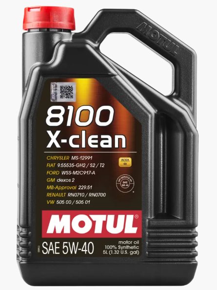 Ulei Motul 8100 X-CLEAN 5 L