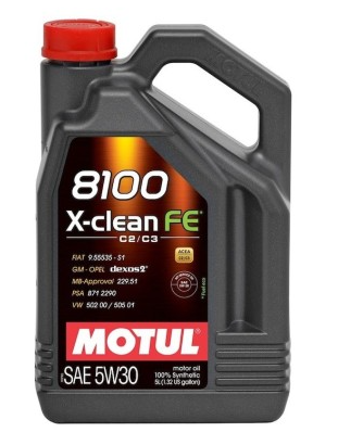 Ulei Motul 8100 X-CLEAN FE c2 c3 5 L