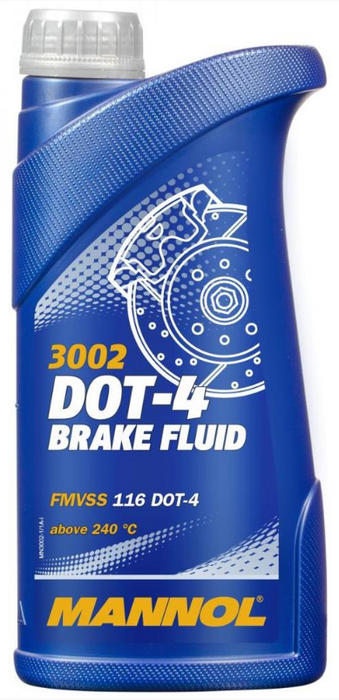 Lichid de frana DOT-4  MANNOL 1 L