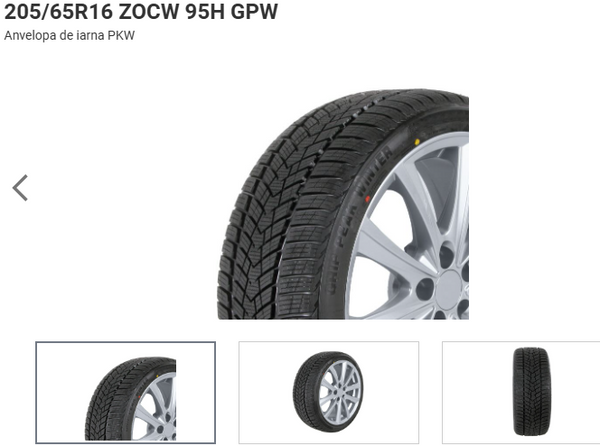 ANVELOPA IARNA 205/65R16 ZOCW 95H GPW CROSSWIND