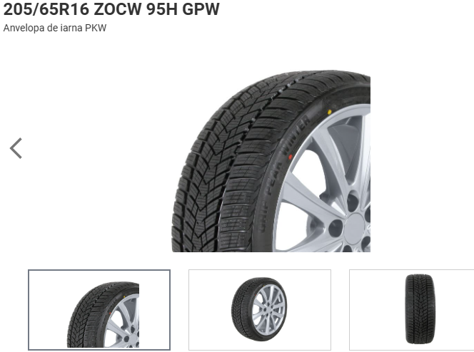 ANVELOPA IARNA 205/65R16 ZOCW 95H GPW CROSSWIND