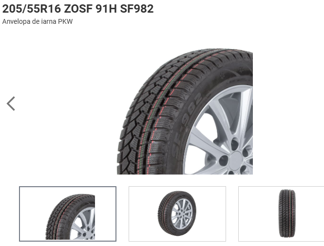 ANVELOPA IARNA 205/55R16 ZOSF 91H SF982 SUNFULL