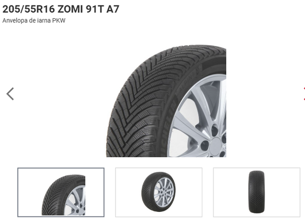ANVELOPA IARNA 205/55R16 ZOMI 91T A7 MICHELINE