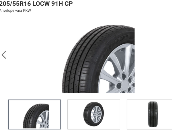 ANVELOPA  VARA  205/55R16 LOCW 91H CP CROSSWIND