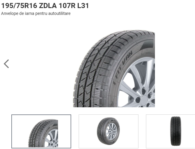 ANVELOPA IARNA 195/75R16 ZDLA 107R L31 LAUFENN