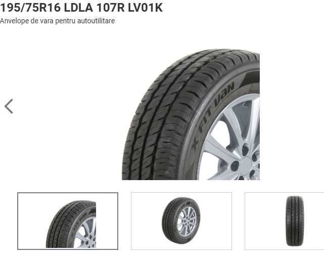 ANVELOPA VARA 195/75R16 LDLA 107R LV01K LAUFENN