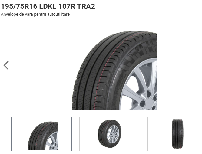 ANVELOPA VARA 195/75R16 LDKL 107R TRA2 KLEBER
