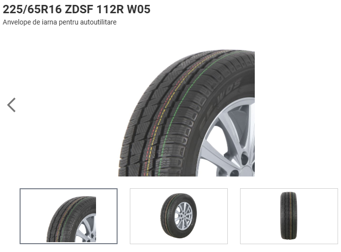 ANVELOPA IARNA 225/65R16 ZDSF 112R W05 SUNFULL