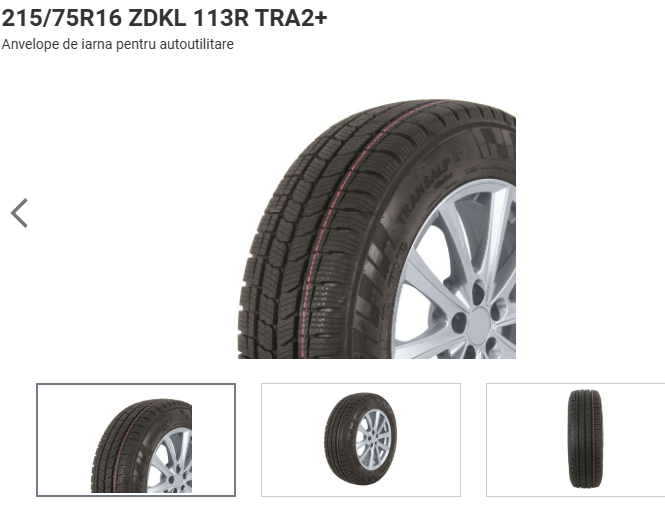 ANVELOPA IARNA 215/75R16 ZDKL 113R TRA2+ KLEBER