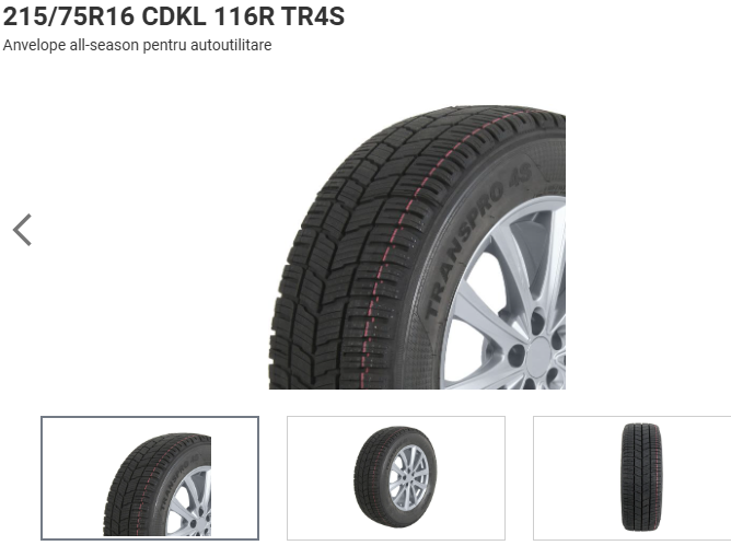 ANVELOPA ALL SESSON 215/75R16 CDKL 116R TR4S KLEBER