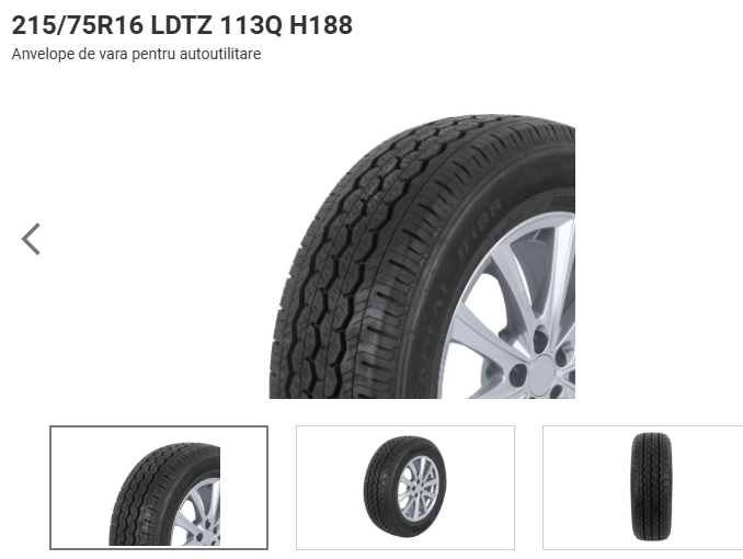ANVELOPA VARA 215/75R16 LDTZ 113Q H188 TRAZANO