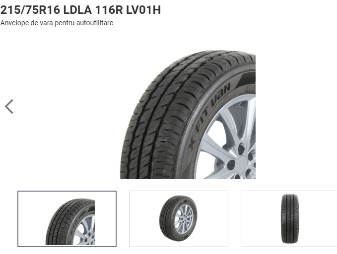 ANVELOPA VARA 215/75R16 LDLA 116R LV01H LAUFENN