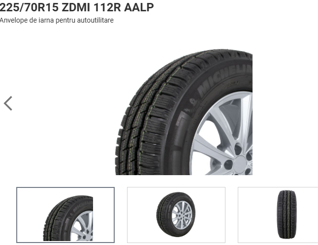ANVELOPA IARNA 225/70R15 ZDMI 112R AALP MICHELINE
