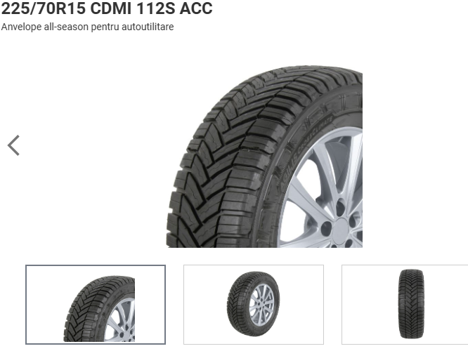 ANVELOPA ALL SESSON 225/70R15 CDMI 112S ACC MICHELINE