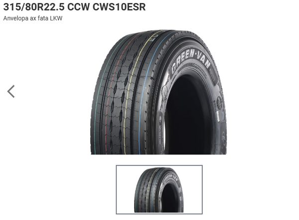 ANVELOPA DIRECTIE CROSSWIND 315/80R22.5 CCW CWS10ESR