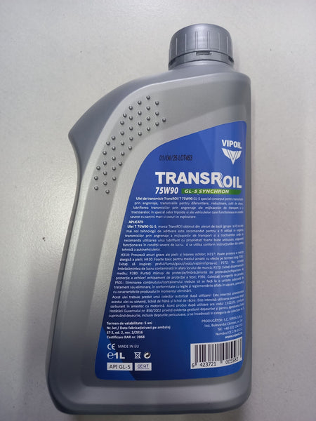 Ulei Transmisie Vipoil   Synchron 75W-90 GL-4/5 1L