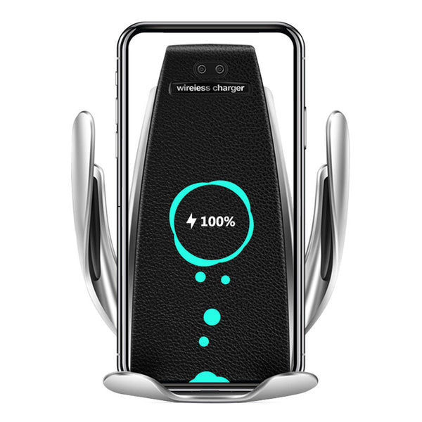 Suport telefon cu incarcator wireless