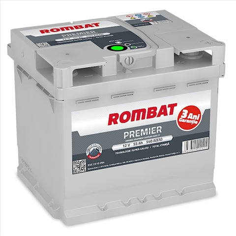 Baterie Rombat Premier 55AH 540A