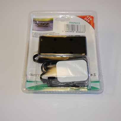Priza dubla cu 2 iesiri USB si prelungitor