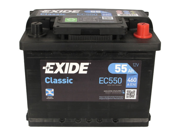 Baterie Exide Classic 55AH 460A