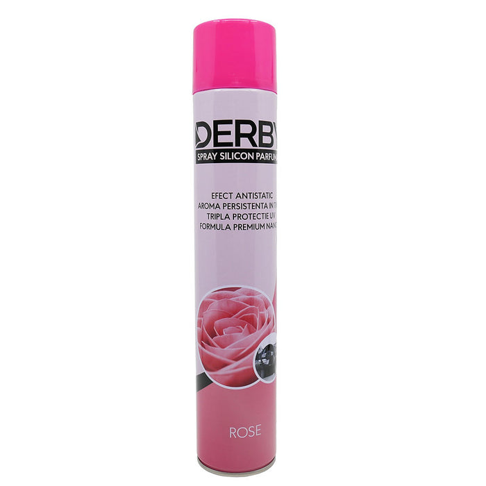 Spray cu silicon parfumat pentru bord Trandafir 750 ml