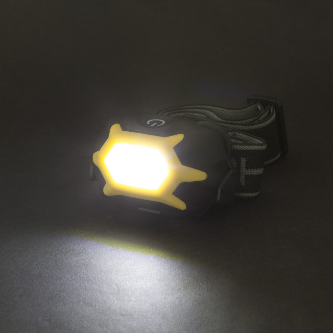 Lampă de cap COB-LED, cu senzor